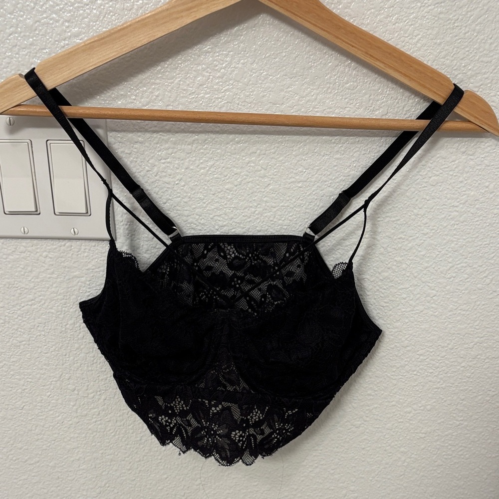 Black Lace Bralette